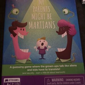 My Parents Might Be Martians- card game by Exploding Kittens